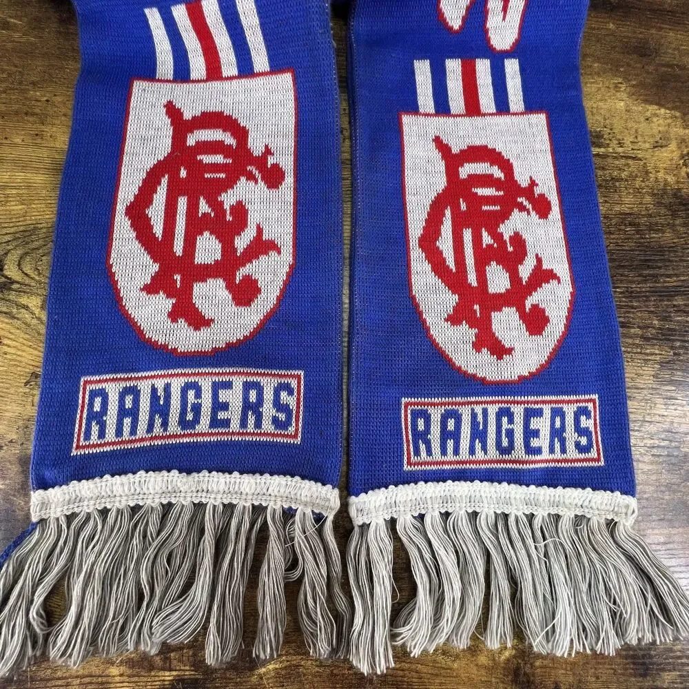 VTG GLASGOW RANGERS Football Soccer Club Scarf Ibrox Park Scottish Premiership